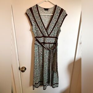 BCBGMaxAzria dress size S, with attached belt